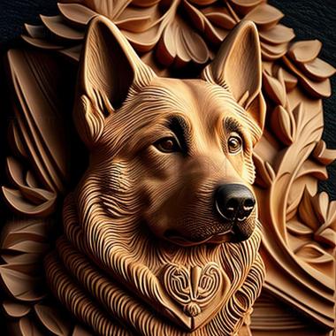 3D модель Пхунсанська собака (STL)